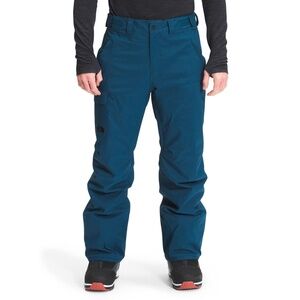 The North Face Men's Freedom Snowboard Insulated Snow Pants Monterey Blue L/Long